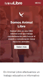 Mobile Screenshot of animallibre.org